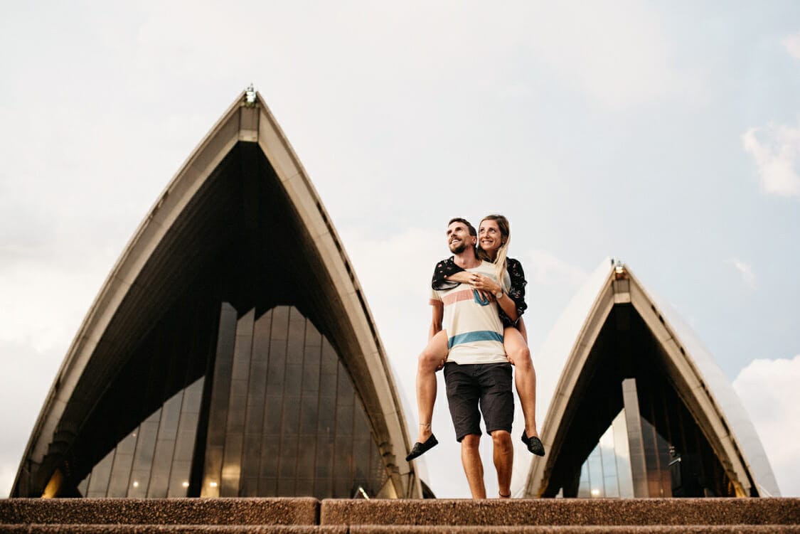 Couple Shoot Sydney Opera House