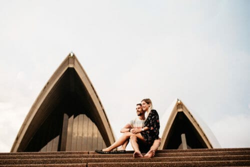 Couple Shoot Sydney Opera House