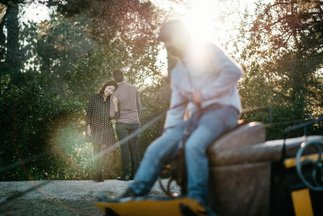 Coupleshoot Barcelona Montjuic Engagement Wedding 010