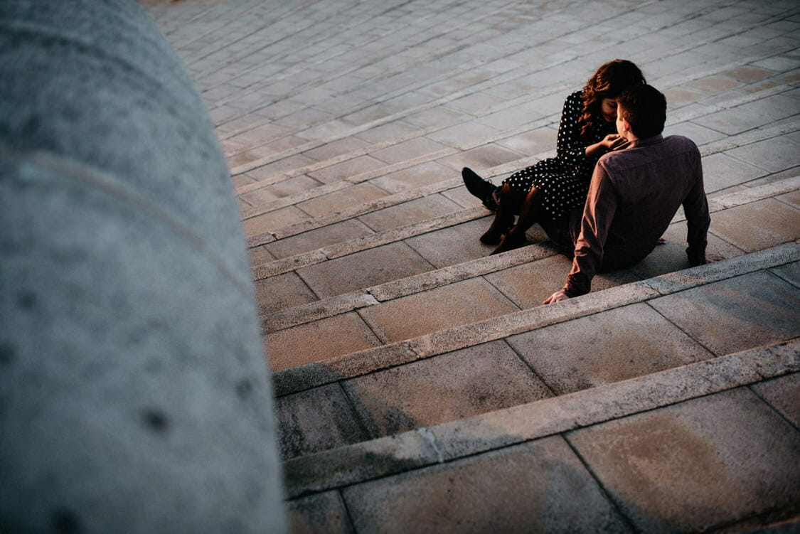 Coupleshoot Barcelona Montjuic Engagement Wedding 011