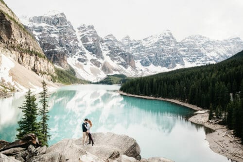 Engagement Session Moraine Lake Canada 001 Engagement Session Moraine Lake Canada 001