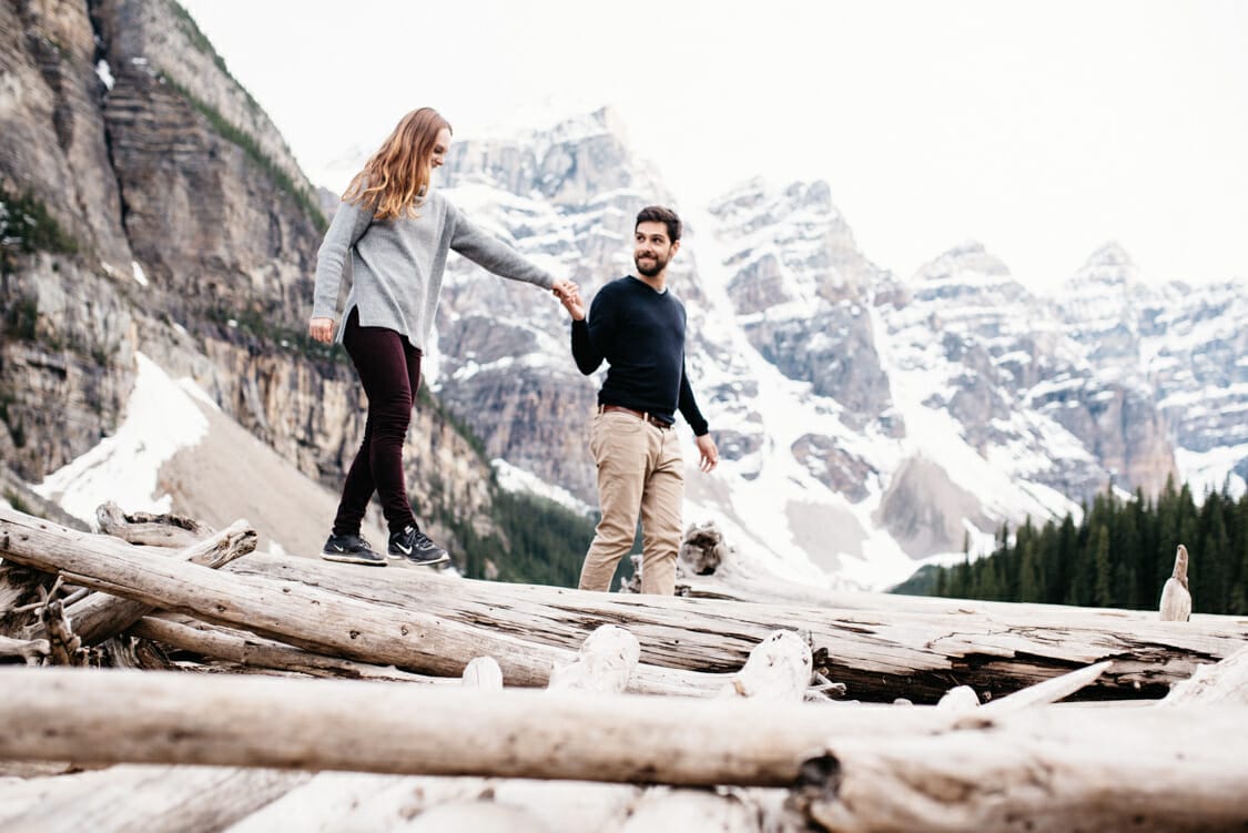 Engagement Session Moraine Lake Canada 008