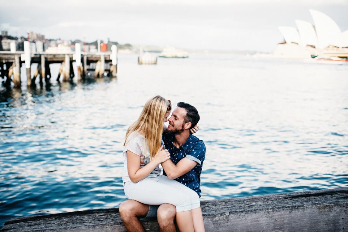 Engagement Photos Sydney Harbour Bridge