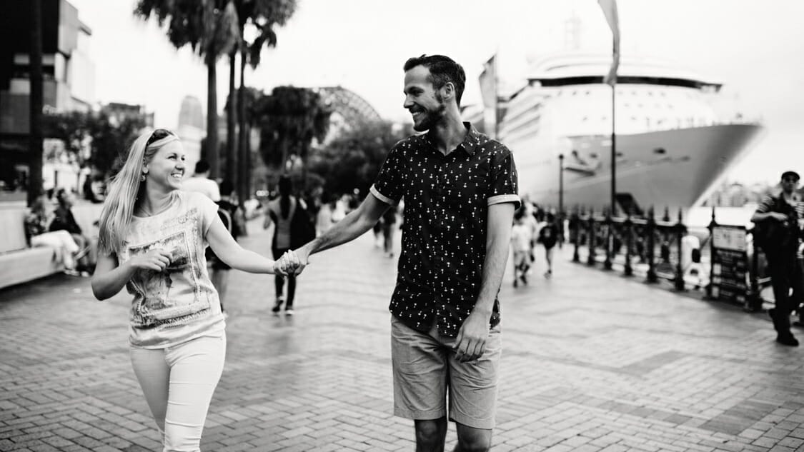 Engagement Photos Sydney Harbour Bridge