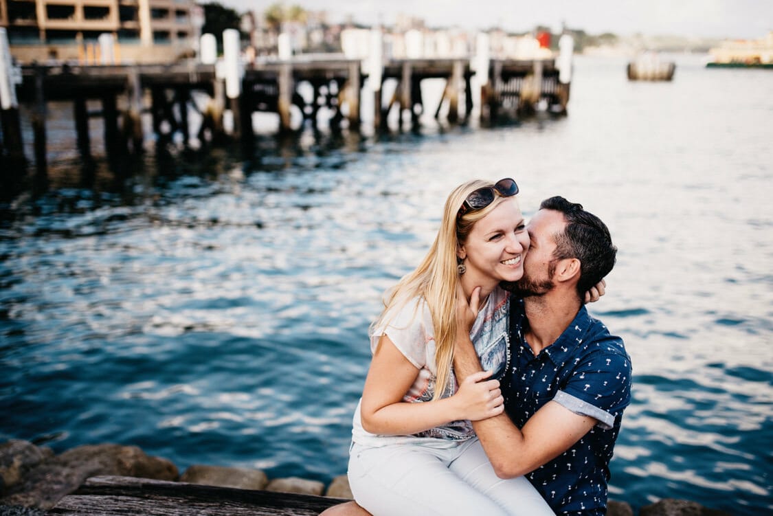 Engagement Photos Sydney Harbour Bridge