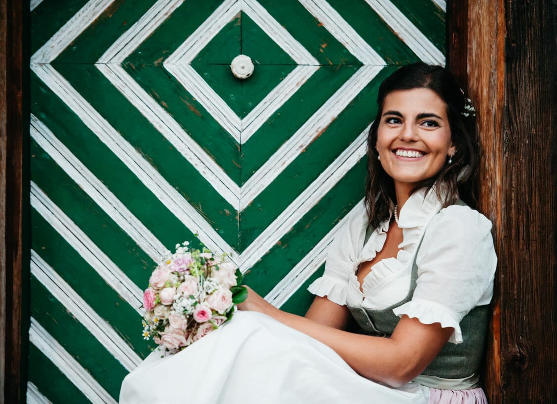 Hochzeitsfotograf Salzburg Abtenau Sonnleitn Bauernhof Tracht Lederhose Dirndl 059