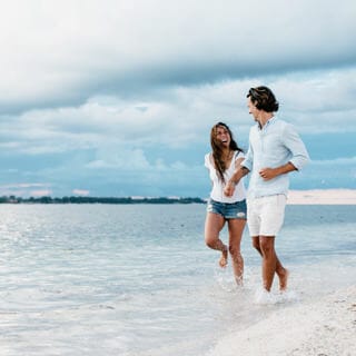Verlobungsfotos Strand