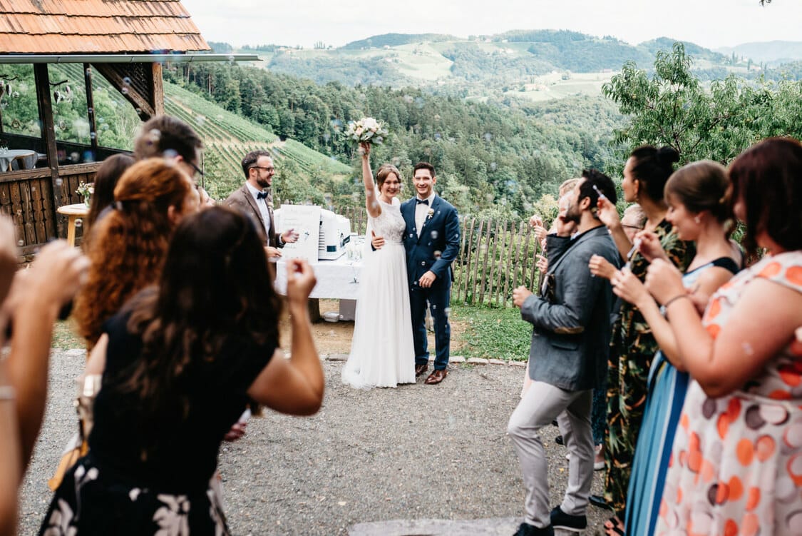 Boho Scheunenhochzeit Gamlitz Knappenhof Eichberg 45